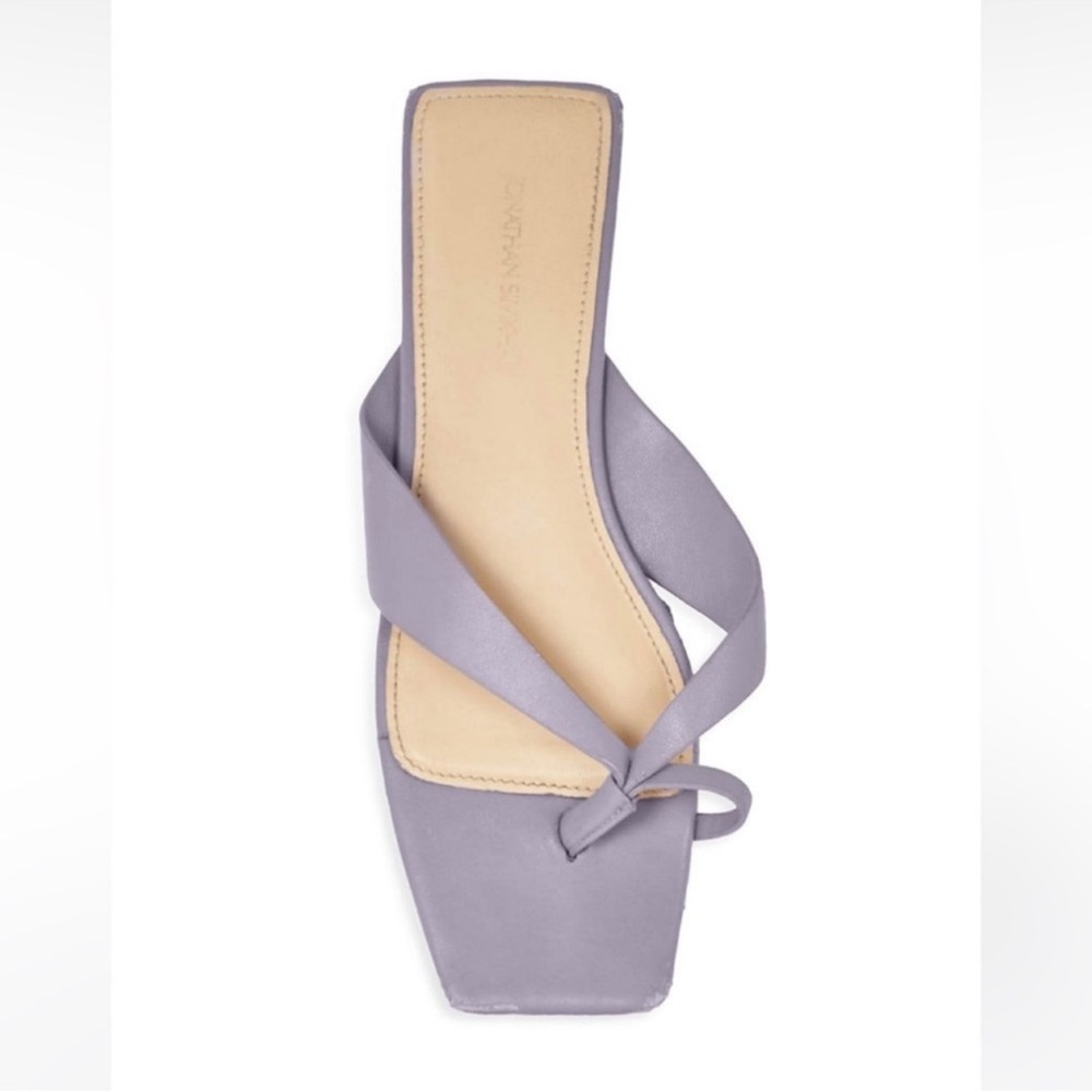 Jonathan Simkhai The Shae Sandal in Lupine in a one-toe thong design. 
Size 7 - Picture 14 of 15
